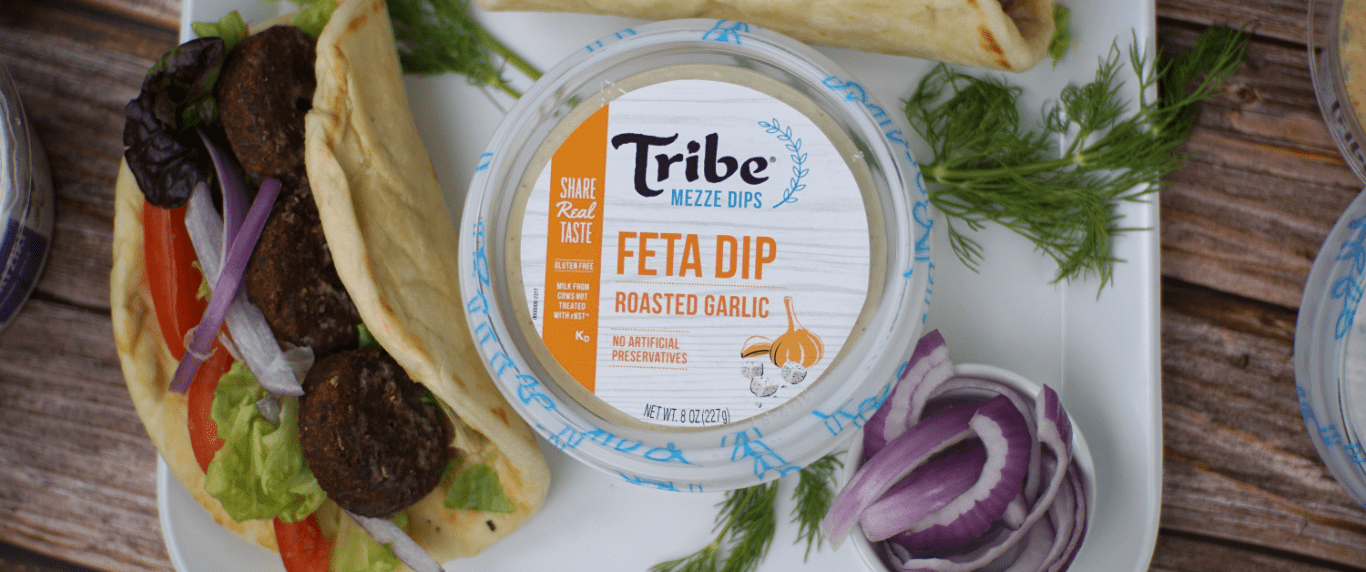 Tribe Mezze Roasted Garlic Feta Dip